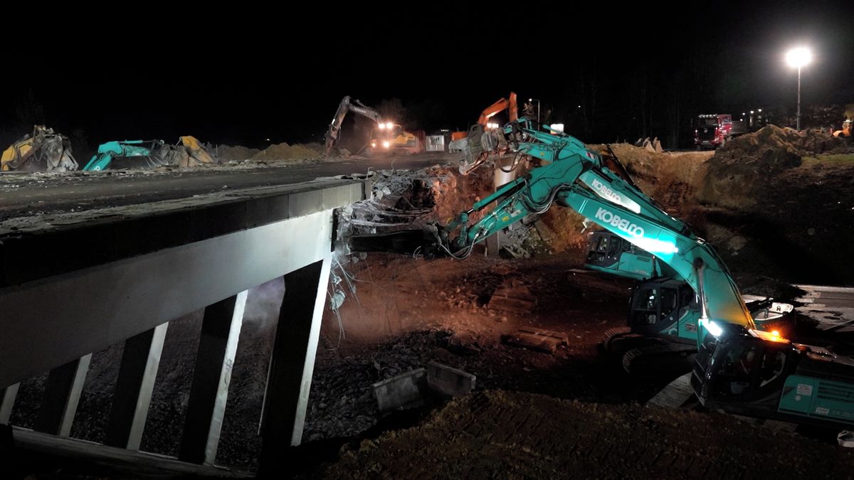 FOTO: Když ocel kouše beton